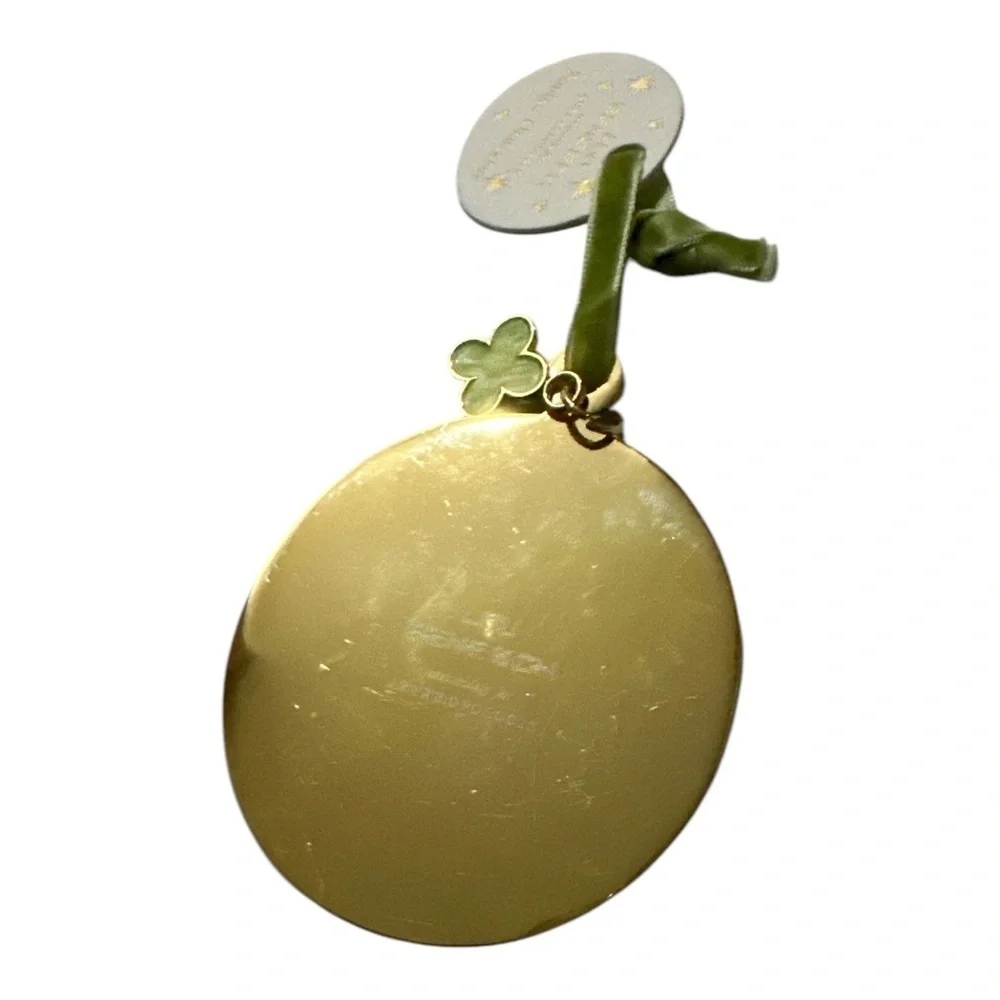 Anthropologie Lou Benesch Zodiac Ornament Gold Plated 